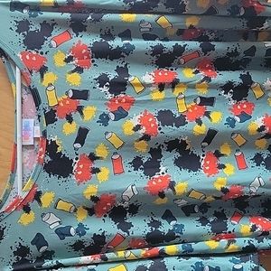 Lularoe 3xl Mickey Mouse Irma Tunic new with tags